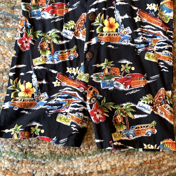 Hawaiian Button Down Onesie 24M - Picture 2 of 7